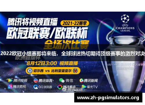 2022欧冠小组赛即将来临，全球球迷热切期待顶级赛事的激烈对决