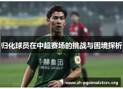 归化球员在中超赛场的挑战与困境探析